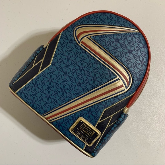 Loungefly Disney Parks Ms. Marvel Mini Backpack-NWT - Picture 10 of 11